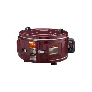 EKONOMİK YUVARLAK DAVUL FIRIN 1100W - 46CM ALÜMİNYUM TEPSİ ÖN GÖZETLEME CAMI AF-007 (5296)