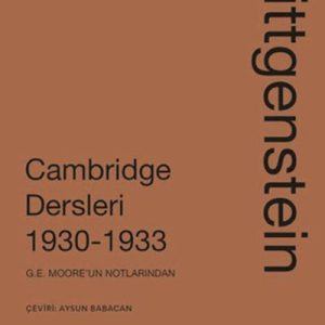 Wittgenstein: Cambridge Dersleri 1930-1933