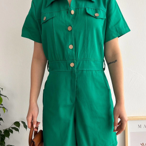 Gabardin Tulum S24761 Yeşil (Beden: L)