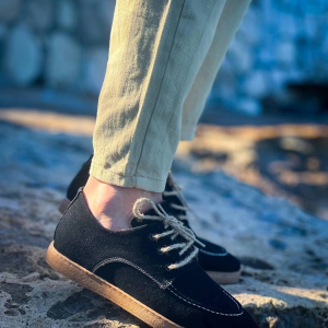 Kb-X5 Kuback Siyah Süet Bağcıklı Günlük Erkek Ayakkabı (Numara: 40)