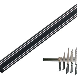 Mıknatıslı Bıçak Tutucu Stand - 49 cm, Siyah