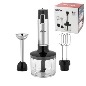 MULTİ TURBO EL BLENDER SETİ AYARLANABİLİR KADEME HIZ 700ML HAZNE SHB-3181 (5296)