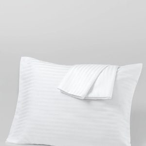 2 Adet Zeus Serisi Pamuk Saten Otel Yastık Kılıfı 50x70