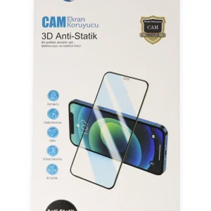 Newface Samsung Galaxy S26 Ultra 3D Antistatik Cam Ekran Koruyucu - Siyah