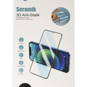 Newface Samsung Galaxy S26 Ultra 3D Antistatik Seramik Nano Ekran Koruyucu - Siyah