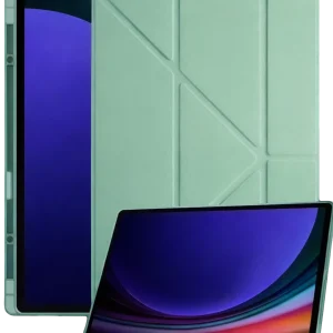 Newface Samsung Galaxy Tab A11 Plus Kalemlikli Mars Tablet Kılıfı - Açık Yeşil