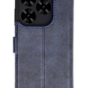 Newface Tecno Spark Go 2024 Kılıf Trend S Plus Kapaklı Kılıf - Lacivert
