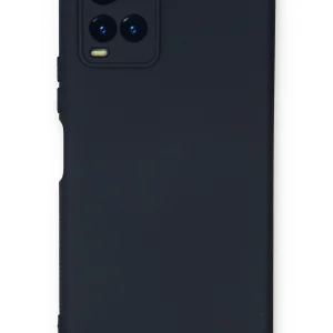 Newface Vivo Y21S Kılıf Nano içi Kadife Silikon - Lacivert