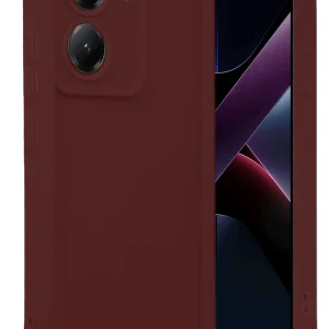 Newface Xiaomi Poco X7 Pro Viera Silikon - Bordo