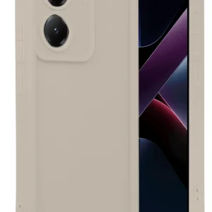 Newface Xiaomi Poco X7 Pro Viera Silikon - Krem