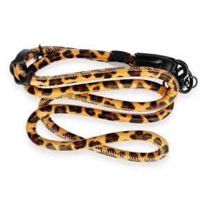 Onegif JI Leopar Desenli Boyun Askısı - Turuncu