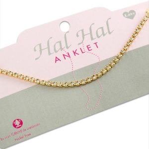 Şerit Taşlı Halhal-Sarı