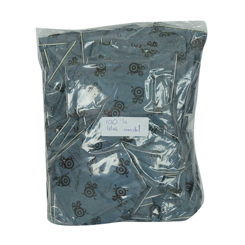 Tek Kullanımlık Paketli Islak Mendil Kolonyalı Esanslı 100 1 Paket