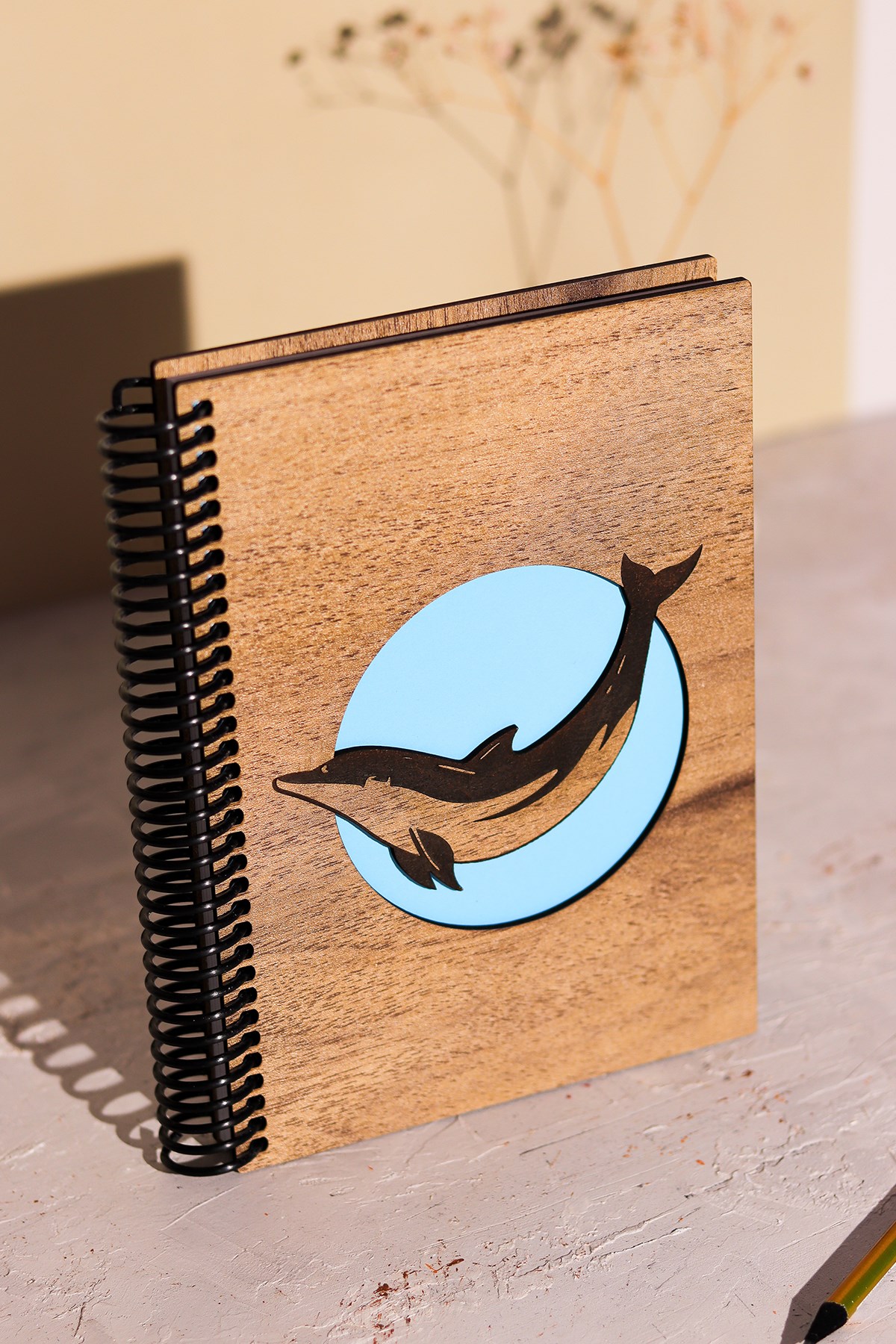 Doğal Ahşap Kapaklı Çizgisiz Defter – Şık ve Dayanıklı Tasarım - Görsel 4