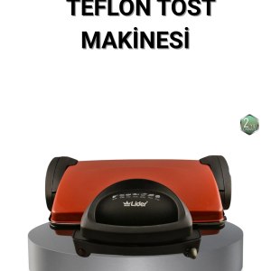 2000 Watt Tost Makinesi 6 Dilim Kapasiteli Döküm Plakalı Üç Kademeli Isı Ayarlı