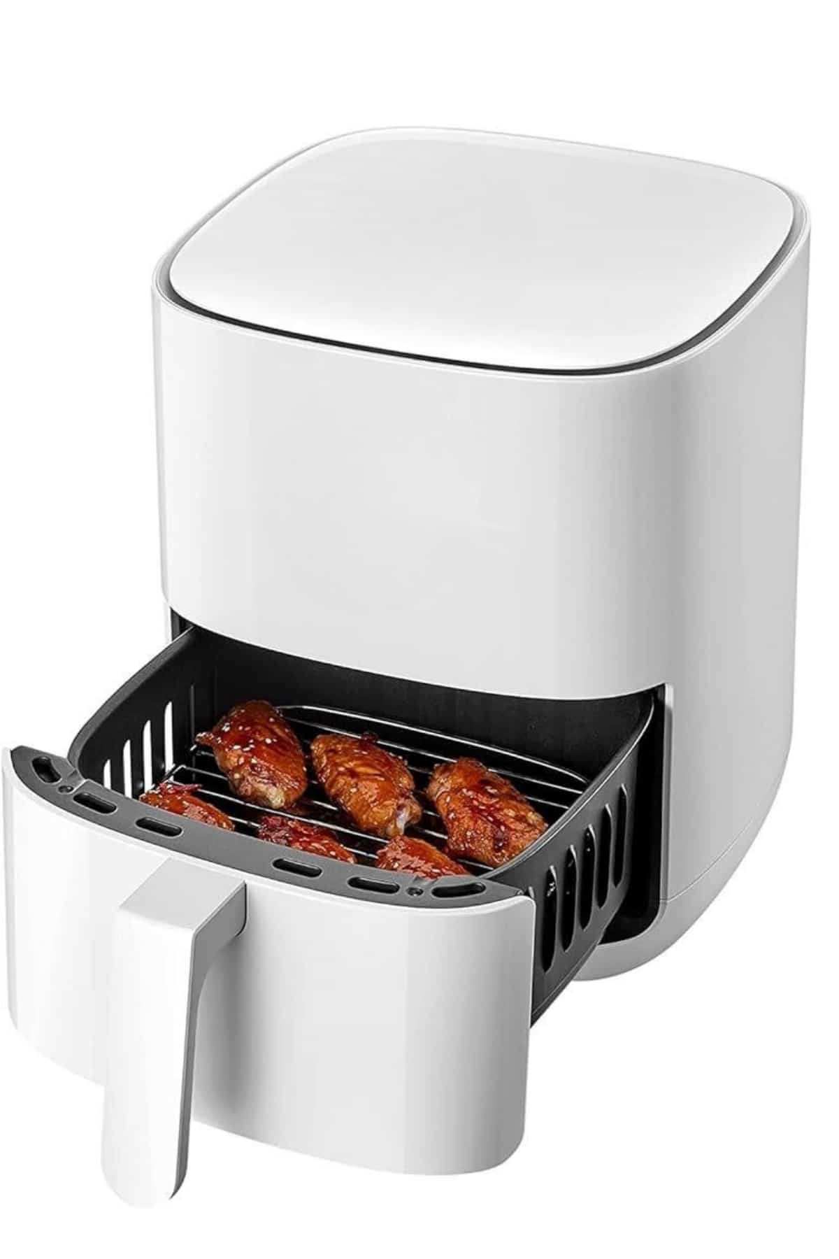 Hava Fritözü 4L Airfryer Pratik Uzun Ömürlü Yağsız Pişirme Taşınabilir - Görsel 5