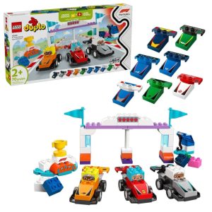 10445 Duplo F1 Takımı Yarış Arabaları ve Sürücüleri 70 parça +2aş