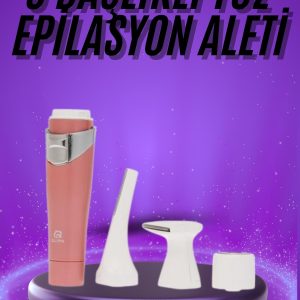 Tüm Cilt Tipleri Için 3 Başlıklı Yüz Çene Kıl Tüy Alma Tüm Cilt Tiplerine Uygun