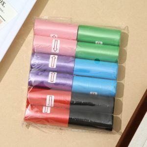 12 li Köpek Dışkı Poşet Düz Renkli Set (5296)