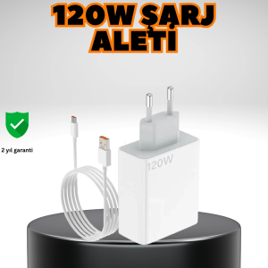 120 Watt Ultra Hızlı Şarj Seti Realme 7 8 9 Pro Uyumlu