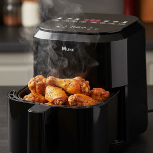 Yağsız Pişirme Teknolojili 4L Cam Hazneli Dokunmatik Airfryer 1360W