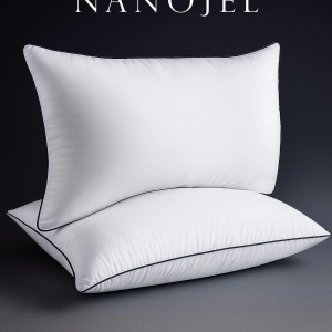 3 Adet 50x70cm Nano Jel Lüks Yastık | 1200gr Anti-alerjik Pamuklu Yastık Seti 3lü