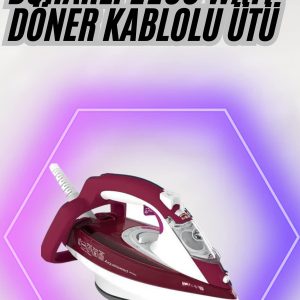 2200W Seramik Kaplama Estetik Tasarımı 360 Derece Dönebilir Kablosu