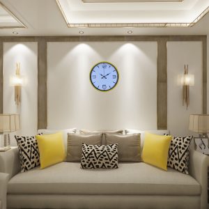 Yellow Line 36 Cm Duvar Saati