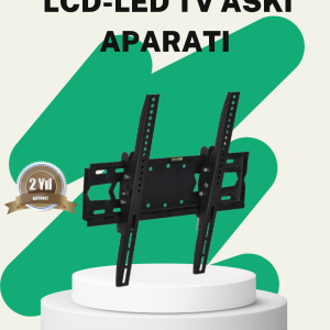 32 İnç TV Duvar Askı Braketi Stabil Güvenli Montaj Çelik Gövde