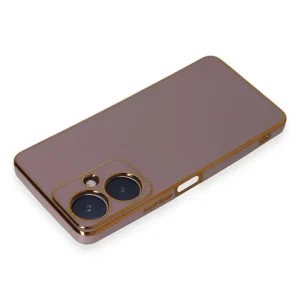 Newface Vivo Y27 Kılıf Volet Silikon - Mor