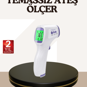 Kızılötesi Alından Temassız Ateş Ölçer Akıllı Sesli Uyarı