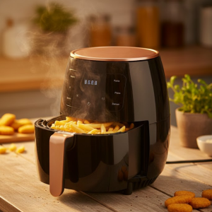 Yağsız Kızartma Makinesi 6 Litre Hazne ve Hassas Isı Kontrolü