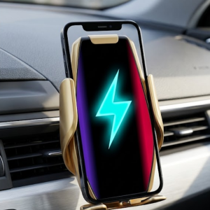 Araç Havalandırma Telefon Tutucu Kablosuz Şarj Destekli Akıllı Sensörlü