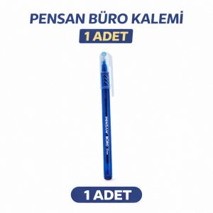 Pensan Büro Tükenmez Kalem 1.0 mm Mavi 1 Adet