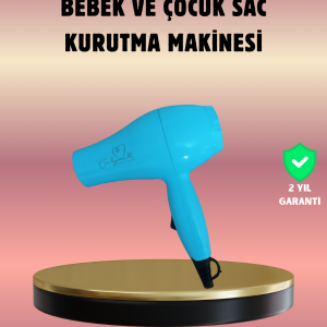 Çocuklara Uygun Saç Kurutma Makinesi – Güvenli, Yumuşak ve Nazik Kurutma Deneyimi