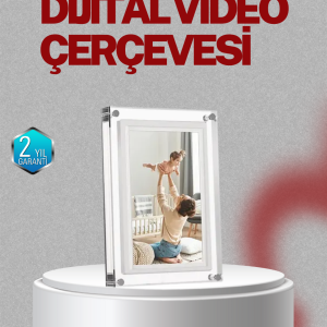 Slayt Gösterisi Özellikli 7 İnç IPS Dijital Çerçeve – Anılarınızı Hareketlendirin