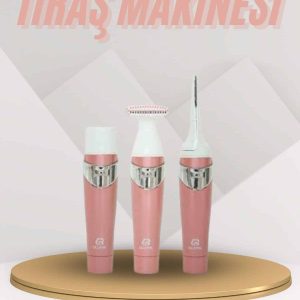 Yüz Kaş ve Tüm Vücut Epilasyon Aleti 3 Başlıklı Hassas Ciltlere Uygun Epilatör