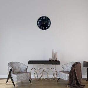 Gri Zarafet 36 Cm Duvar Saat