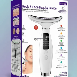 45 Derece Isıtmalı, 400mah, Lcd Göstergeli 7 Modlu, Boyun Ve Yüz Sıkılaştırma Cihazı