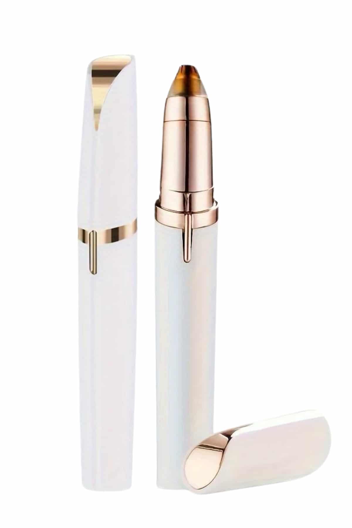 Unısex Şarjlı Kaş Bıyık Alma Epilatörü Hassas Ciltlere Özel Acısız - Görsel 3