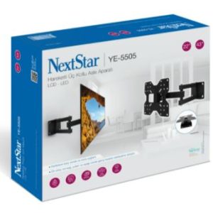 Nextstar YE-5505 22"- 43" 55 Cm - 109 Cm Hareketli Üç Kollu Lcd/Led Tv Askı Aparatı