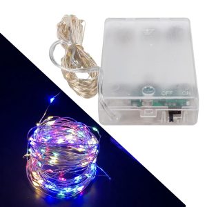 Powermaster 2557 RGB 4 Renkli Yanıp Sönen 10 Metre Peri Led