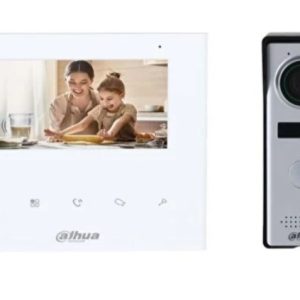 Dahua DHI-KTA04 4.3" Tft Ekran 1.3Mp Dokunmatik Düğmeli Sesli Analog Iki Telli Intercom Kiti