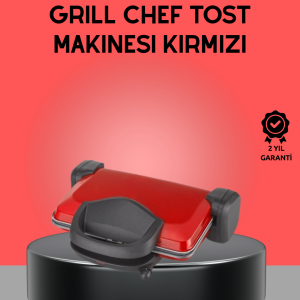 Profesyonel 2000W Tost Makinesi – Ayarlanabilir Termostat ve Çıkarılabilir Plaka