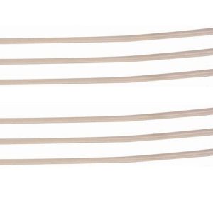 Şeffaf İnce Çubuk Silikon 8mm 30cm  - 24546 - 1631