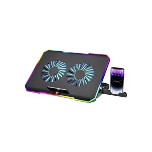 Torima CF-04 Ayarlanabilir Dizüstü Bilgisayar Rgb Soğutma Fanı Siyah