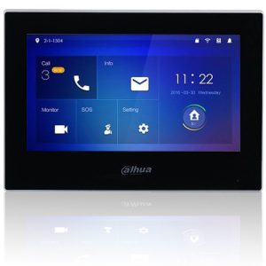 Dahua DHI-VTH2621G-P 7'' Wi-Fi Dokunmatik İç Mekan Monitörü ( GRİ)
