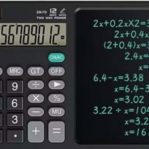 Onezero ZR900 Siyah Yazı Tahtalı Hesap Makinesi