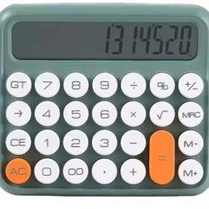 Onezero ZR741 JN-800 Junno Yeşil Hesap Makinesi