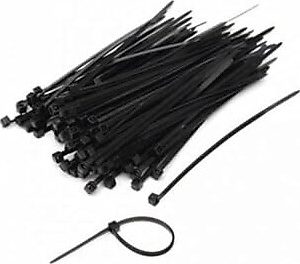 Çetsan 03625-1 3.6X250mm 25cm Kablo Bağı Siyah - 100 Lü Paket Halinde